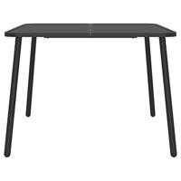 5-delige Tuinset staal antracietkleurig - thumbnail