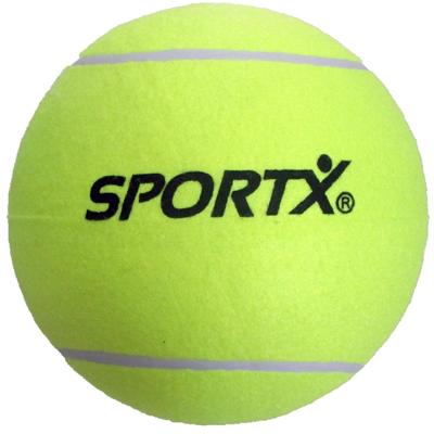 SportX jumbo tennisbal xl geel, 22cm