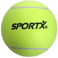 SportX jumbo tennisbal xl geel, 22cm - thumbnail