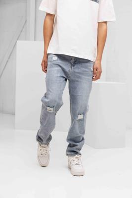 Black Bananas Dribble Straight Fit Denim Jeans Kids Lichtblauw - Maat 152 - Kleur: Blauw | Soccerfanshop Black Bananas Dribble Straight Fit Denim Jeans Kids Lichtblauw - Maat 152 - Kleur: Blauw | Soccerfanshop