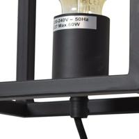 Urban Interiors WandlampFrame Mat Zwart - 13200 - thumbnail