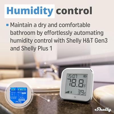 Shelly plus h&t gen3 melder (wit (mat))
