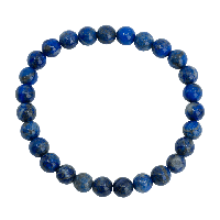 Edelsteen Armband Heren Groot Lapis Lazuli (8mm, 21 cm) - thumbnail
