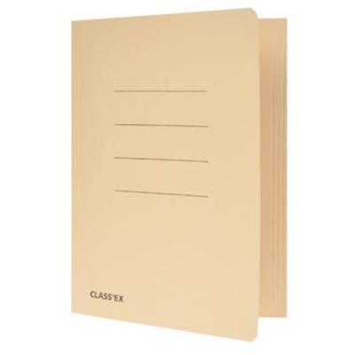 Class&apos;ex dossiermap, 3 kleppen ft 18,2 x 22,5 cm (voor ft schrift), gems