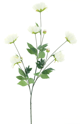 Paeony spray Sapporo wit 126 cm kunstbloem Erutan Avon - Erutan avon Paeony spray Sapporo wit 126 cm kunstbloem Erutan Avon - Erutan avon