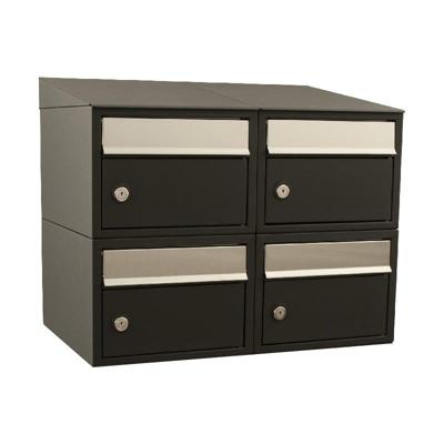 Stoer! Brickset 2-Breed, 2-Hoog Met Dak Zwart - 40215070_2x2d