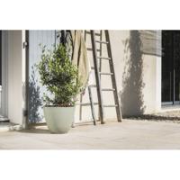 Ronde bloempot Ø 50 cm - EDA - Element - 47,8 L - Drainagesysteem - Binnen/buiten - Ø 48,8 x H 38,4 cm - Khaki - thumbnail