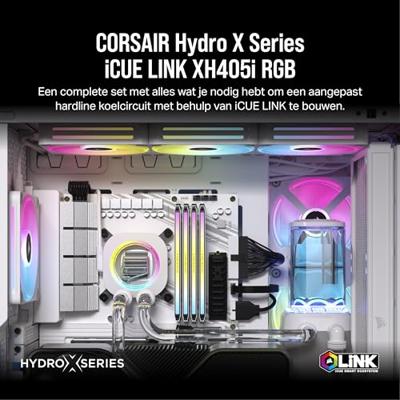 Corsair Hydro X Series iCUE LINK XH405i Custom Cooling Kit waterkoeling