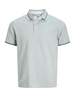 Jack & Jones Jjepaulos Polo Ss Noos Poloshirts Mineral Blue