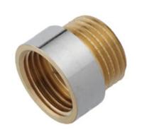 Kirchhoff Messing kraanverlengstuk, chroom, 1/2" x 10 mm - 989313155 - thumbnail