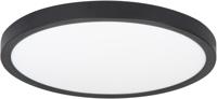 Highlight Plafondlamp Piatto Ø 30,5 cm Sensor zwart - thumbnail