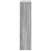 Radiatorombouw 149x20x82 cm bewerkt hout grijs sonoma eiken - thumbnail