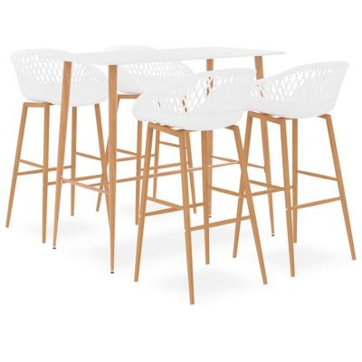 5-delige Barset wit