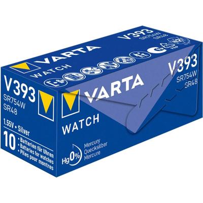 Varta V393 Knoopcel Batterij Zilver