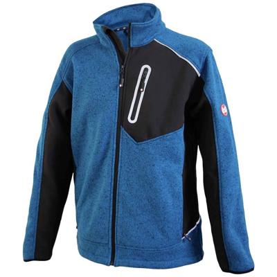 Leipold Doehle 4289-40-M SKARA vest in petrol/zwart gemêleerd, polyester en softshell met gerecycled materiaal, maat M Maat: M Petrol, Zwart