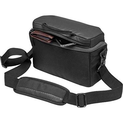 Manfrotto MB MA2-SB-M Advanced² M, middelgrote schoudertas voor spiegelloze CSC-camera's met standaard lenzen, met meerdere zakken, statiefbevestiging, afneembare schouderriem, gecoate stof