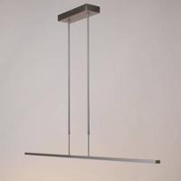 Masterlight Hanglamp Real 2 LED 130 cm mat chroom - thumbnail