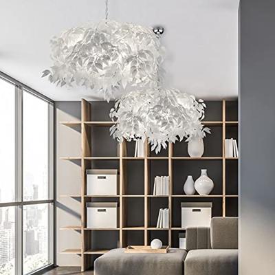 Trio Hanglamp met blaadjesLeavy 70cm grijstint - R10464001