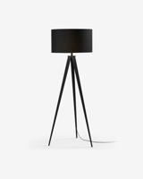 Kave Home Vloerlamp 'Iguazu', kleur zwart - thumbnail