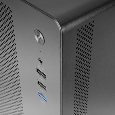 ATX Semi-toren doos Tacens 2AEROM Zwart