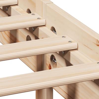 Bedframe zonder matras massief grenenhout 75x190 cm Bedframe zonder matras massief grenenhout 75x190 cm