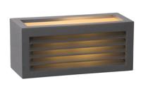 Lucide DIMO - Wandlamp Binnen/Buiten - 1xE27 - IP54 - Antraciet - thumbnail