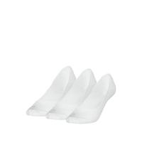 Calvin Klein Footies Dames Low Cut 3-pack Wit-39/42 - thumbnail