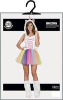 Unicorn kostuum dames 3-delig - thumbnail