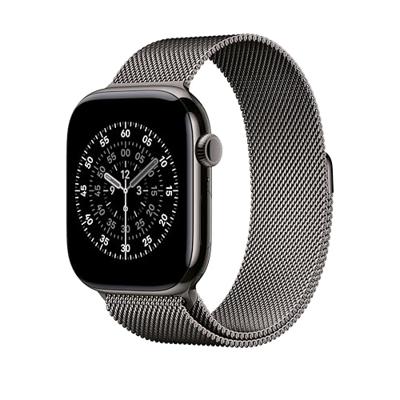 Apple Watch Band - Milanees bandje - 46 mm - Leisteen - S/M
