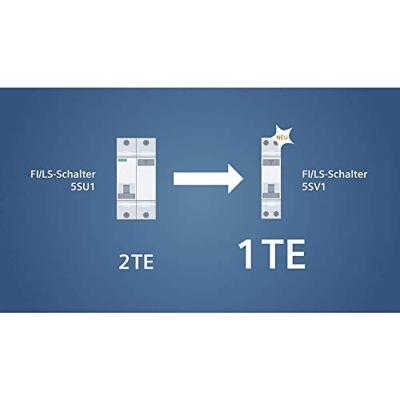Siemens 5SV13167KK13 Aardlekschakelaar/zekeringautomaat 2-polig 13 A 0.03 A 230 V Siemens 5SV13167KK13 Aardlekschakelaar/zekeringautomaat 2-polig 13 A 0.03 A 230 V