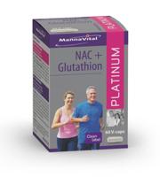 Mannavital NAC + glutathion platinum 60 Vegetarische capsules - thumbnail