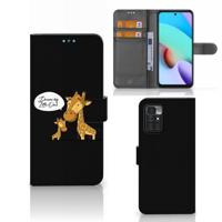 Xiaomi Redmi 10 Leuk Hoesje Giraffe - thumbnail