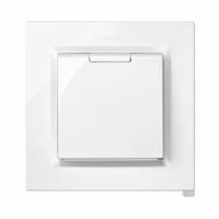 Plug-in basis Simon 2p+t monobloc Plastic 230 V 16 A Soort F - thumbnail