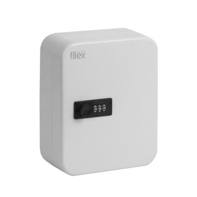 Sleutelbox wit met codeslot met 20 sleutels capaciteit