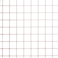 VidaXL Kippengaas 10x1,5 m staal met pvc coating rood - thumbnail