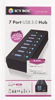 ICY BOX-AC618 7 poorts USB 3.0 hub - thumbnail