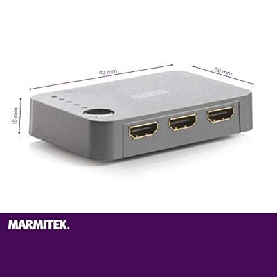 Marmitek Connect 350 UHD 2.0 TV accessoire Zwart Marmitek Connect 350 UHD 2.0 TV accessoire Zwart