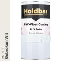 Holdbar PVC-Vloer Coating Gebroken Wit (RAL 9010) 1 Kg - thumbnail