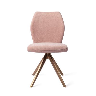 Jesper Home Eetkamerstoel 'Ikata' Turn Rose, kleur Anemone Jesper Home Eetkamerstoel 'Ikata' Turn Rose, kleur Anemone