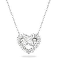 Swarovski 5647924 Ketting Matrix zilverkleurig-wit 38-43 cm - thumbnail