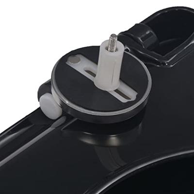VidaXL Toiletbril soft-close met quick-release ontwerp zwart VidaXL Toiletbril soft-close met quick-release ontwerp zwart