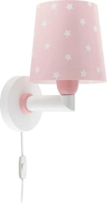 Dalber Kinderkamer wandlampStar Light soft roze - 82219S