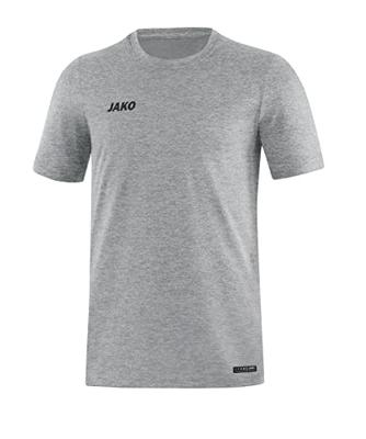 JAKO 6129 T-Shirt Premium Basics - Lichtgrijs Gemeleerd - XL