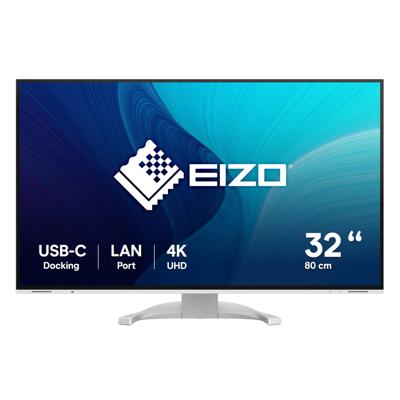 EIZO EV3240X-WT FlexScan 4K USB-C monitor wit