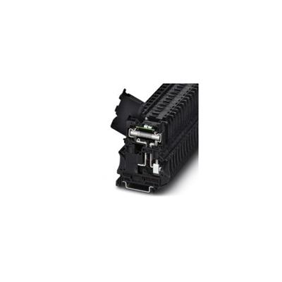 Phoenix Contact 3046414 Zekering-serieklem 8.2 mm Schroeven Zwart 50 stuk(s)