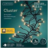 Lumineo Cluster LED Verlichting Binnen/Buiten 13.5M 1512 LEDs IP44 Dimbaar - thumbnail