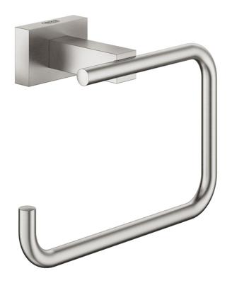 Grohe Essentials Cube toiletrolhouder 13,8x6x9,8cm supersteel