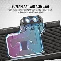 Corsair Hydro X Series XG7 RGB 40-SERIES GPU Water Block (4090 FE) waterkoeling - thumbnail