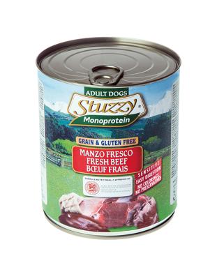STUZZY Monoproteïne Rundvlees - nat hondenvoer - 800g