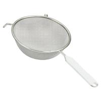 Metaltex Zeef 22 cm RVS/Wit - thumbnail